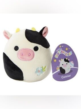 NWT Squishmallows Connor the Cow